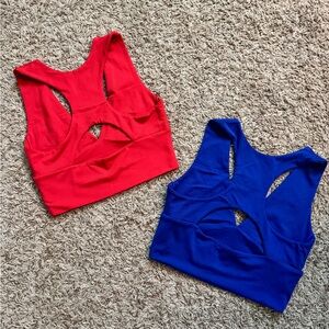 red & blue amazon tank tops